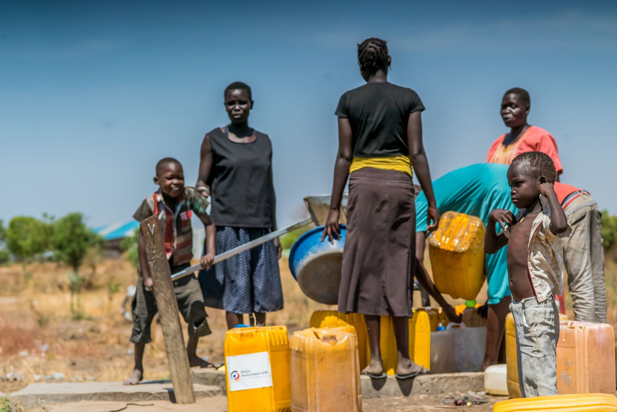 Wassermangel ist ein enormes Problem im Suedsudan