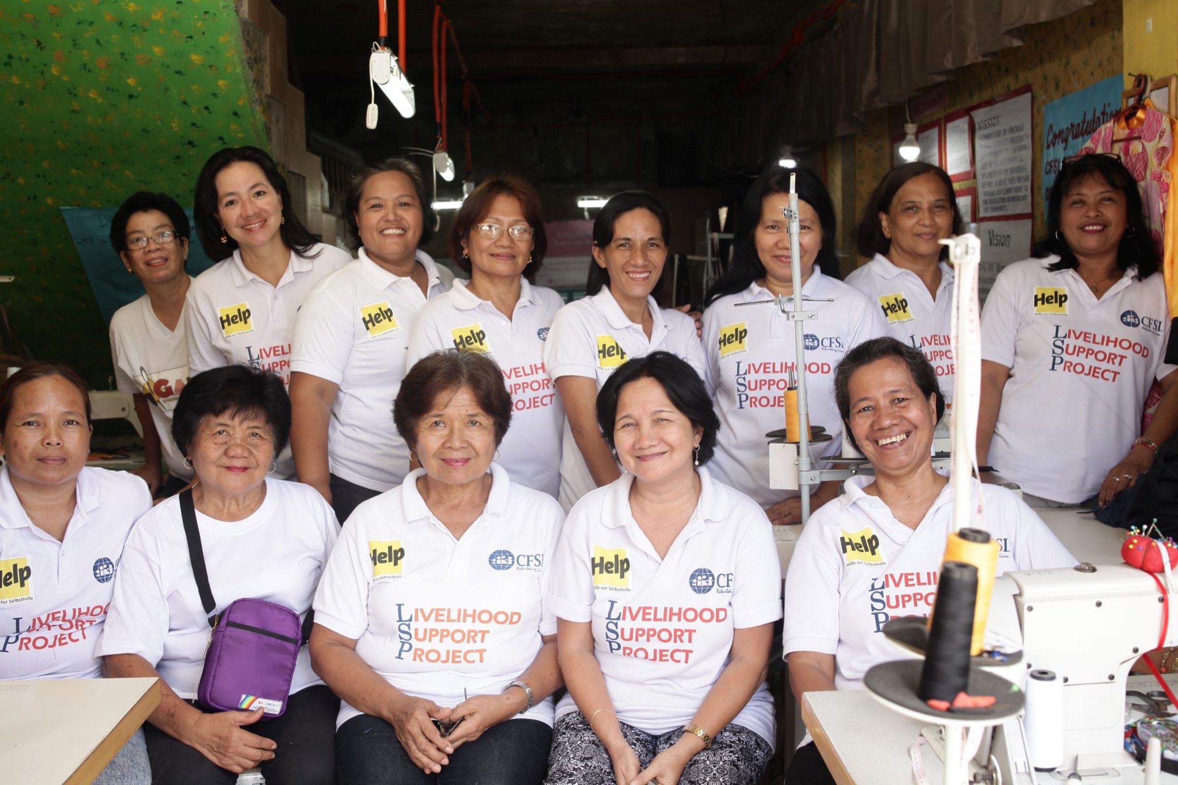 Das Team der Frauenkooperative