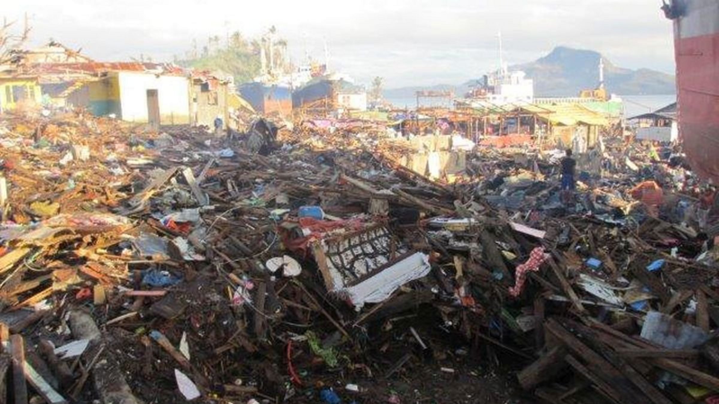 Wirbelsturm auf den Philippinen Taifun Haiyan