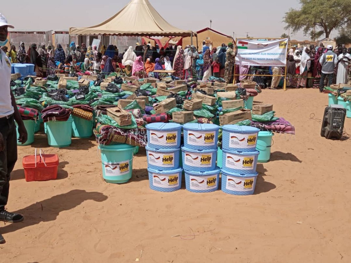 Spenden Niger: Verteilungen nach Flutkatastrophe