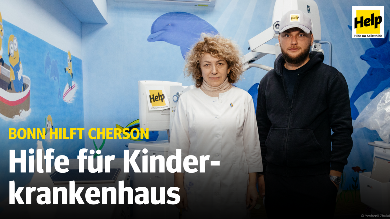 Bonn hilft Cherson: Hilfe für ein Kinderkrankenhaus