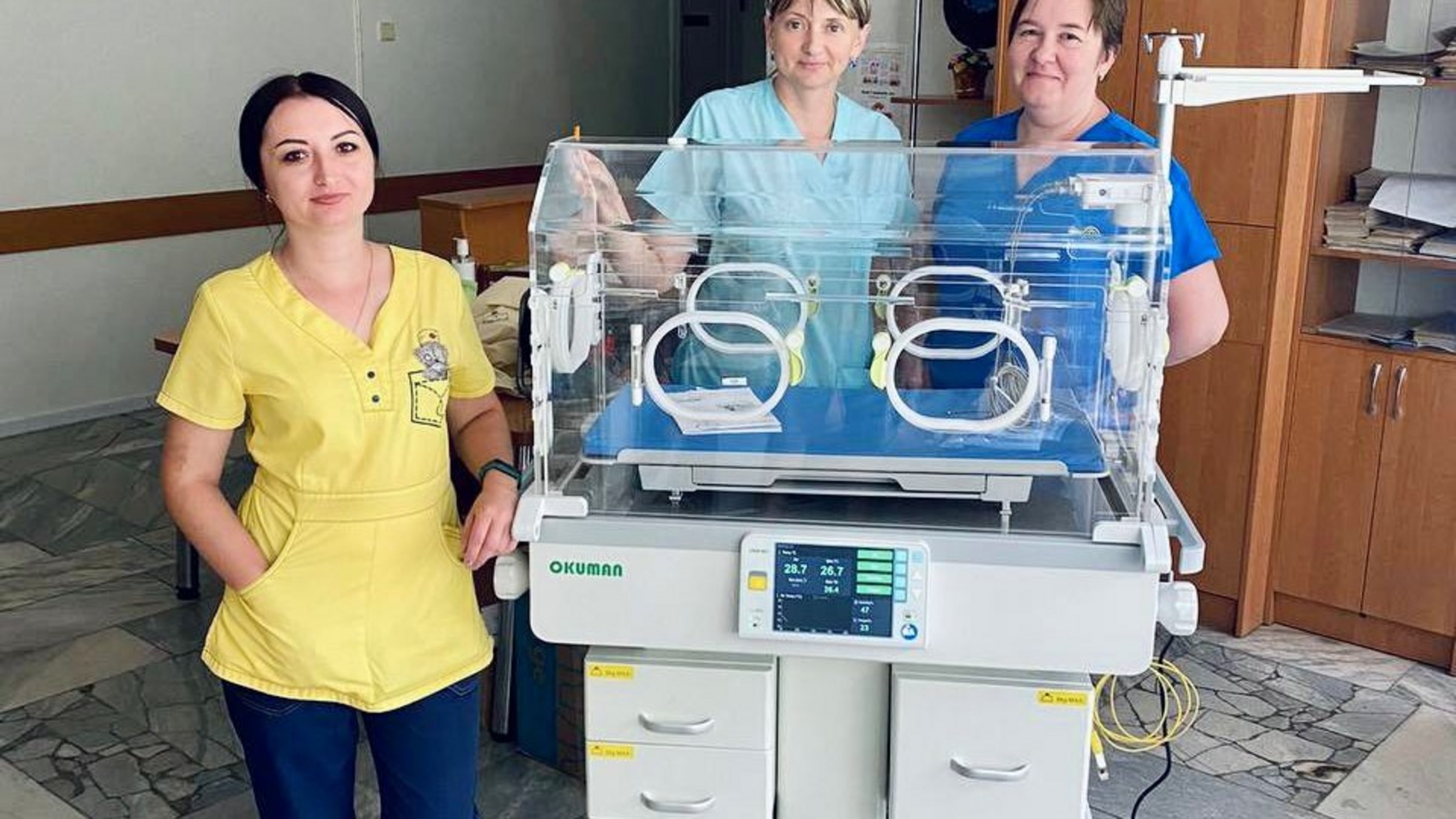Inkubationsgerät für Kinderkrankenhaus in Cherson