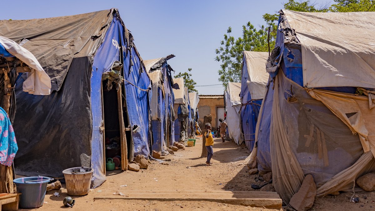 Vertriebene in Mali