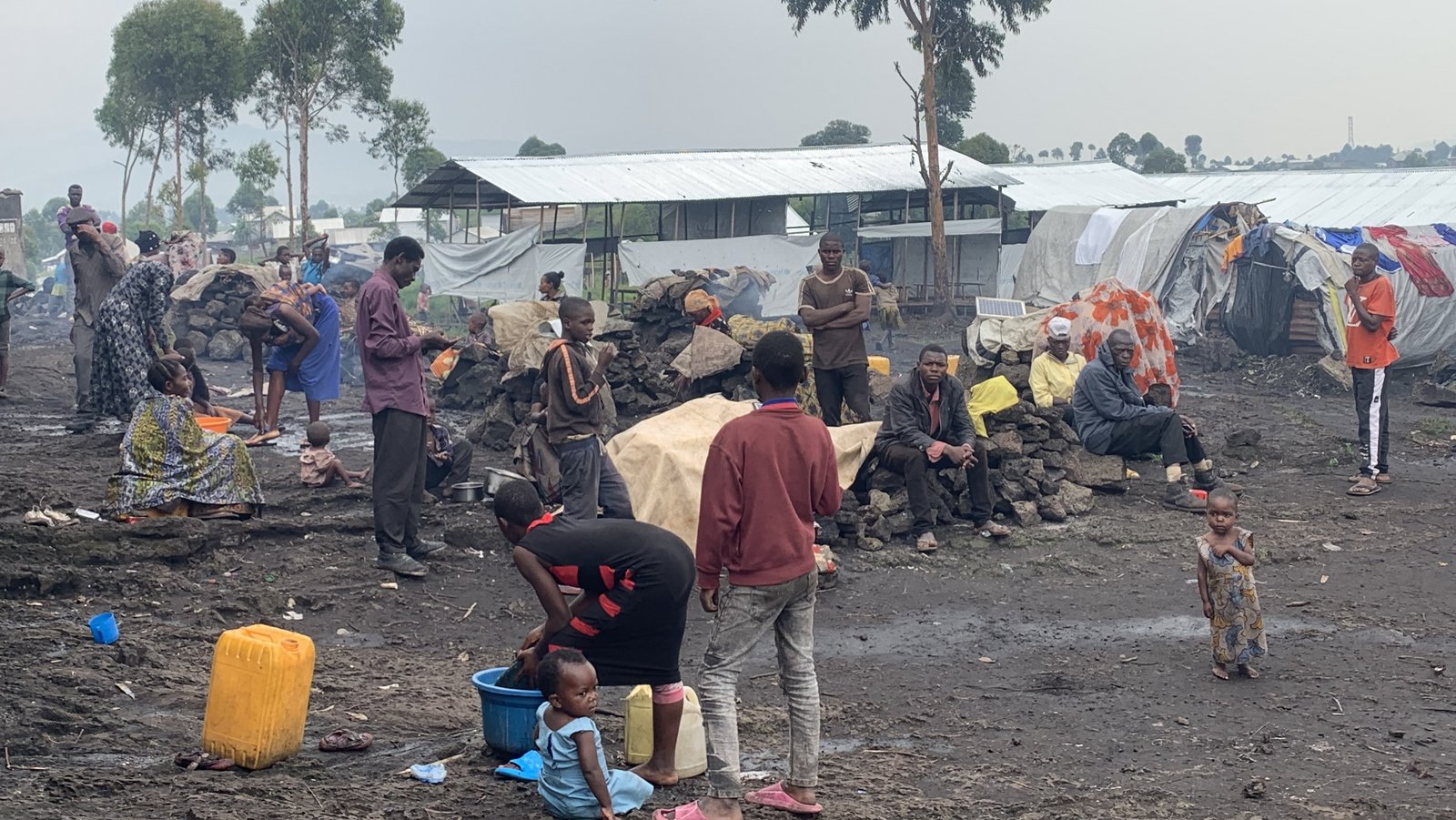 Flüchtlingcamp im Kongo