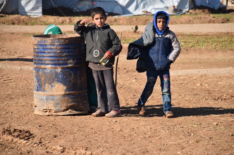 Syrische Flüchtlingskinder
