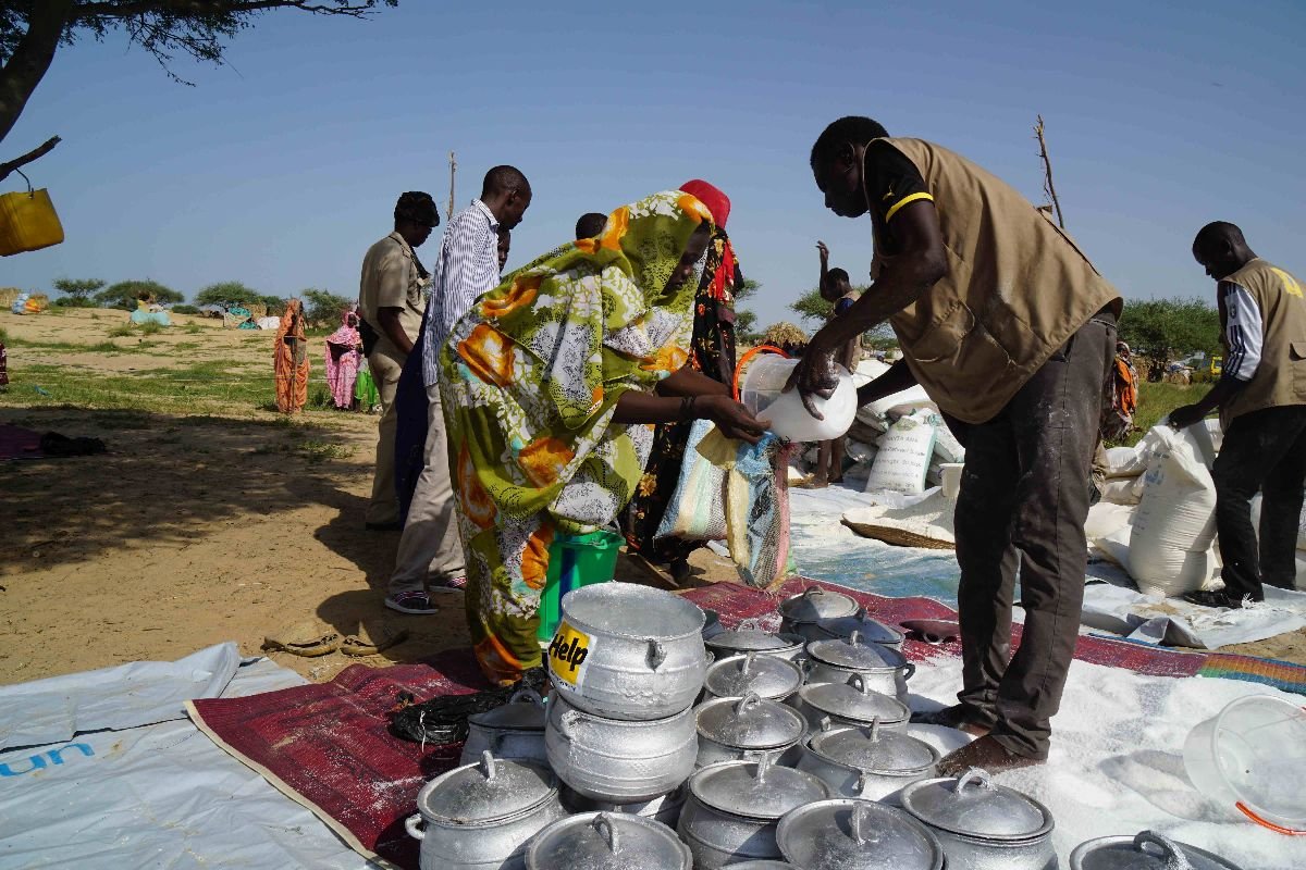 Hilfe für Flüchtlinge im Tschad