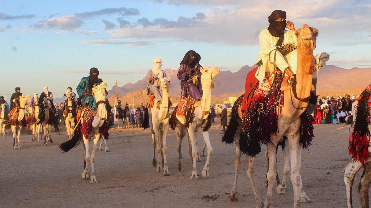 Tuareg-Nomaden beim Aïr-Festival in Niger