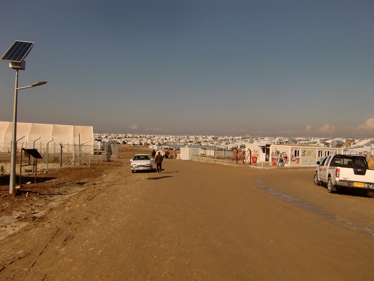 Riesiges Flüchtlingslager in Mossul