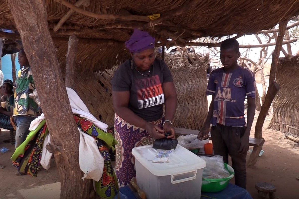 Geflüchtete Frauen in Burkina Faso: Alimata Sawadago