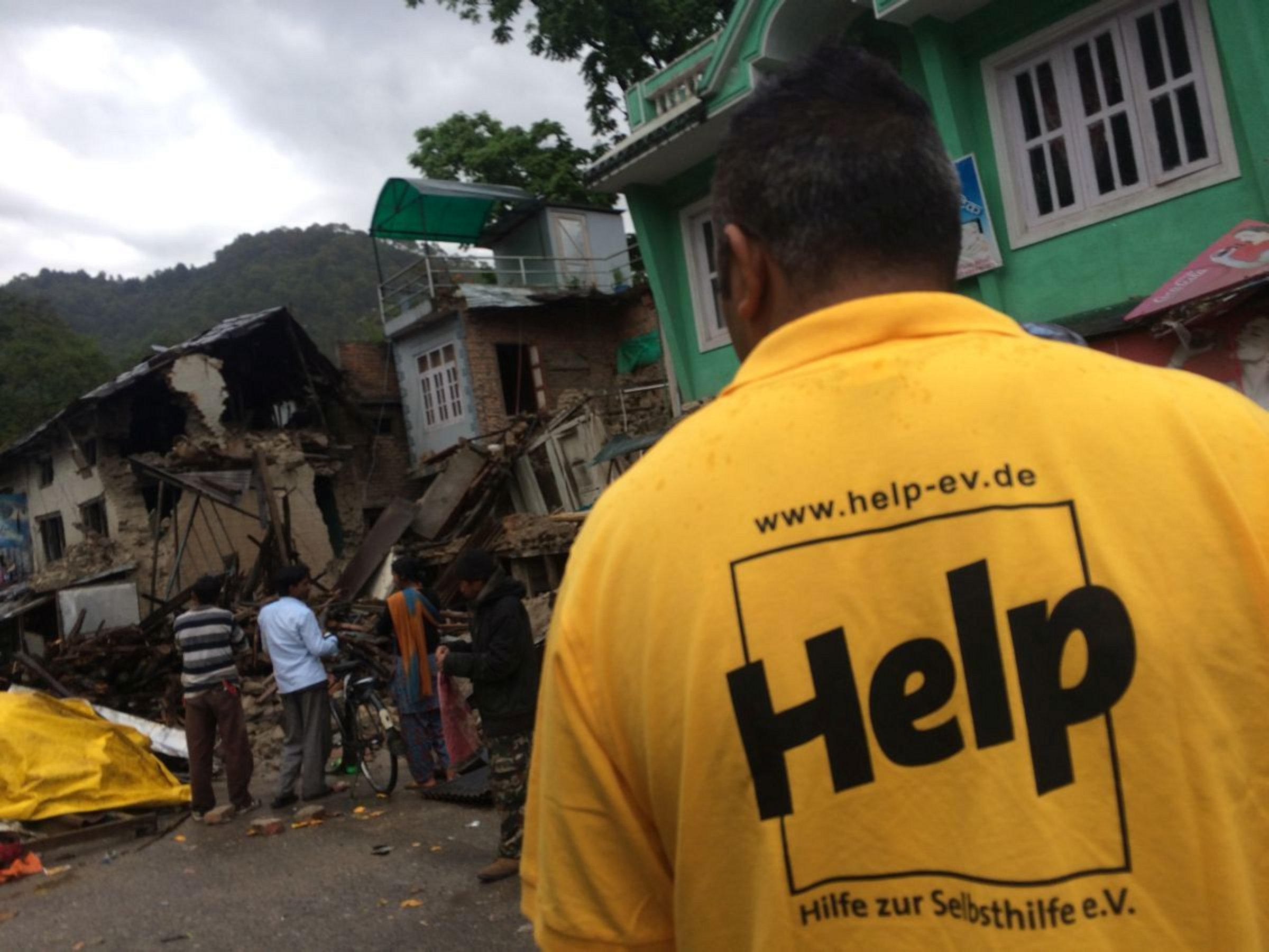 Help Hilfe zur Selbsthilfe in Nepal
