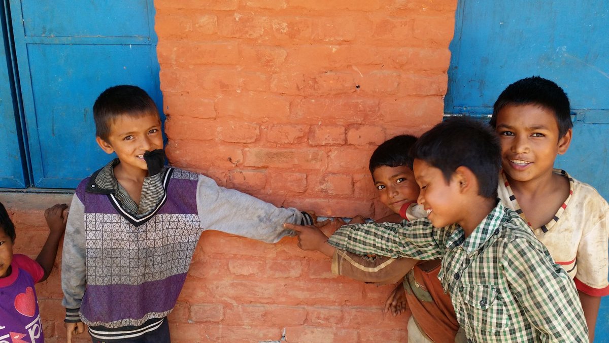 Schulkinder in Nepal