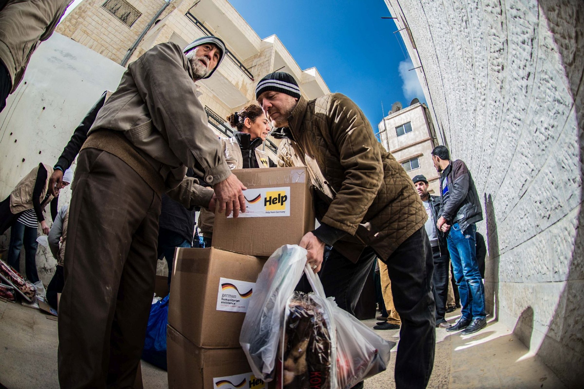 Spenden für Flüchtlingsfamilien in Jordanien