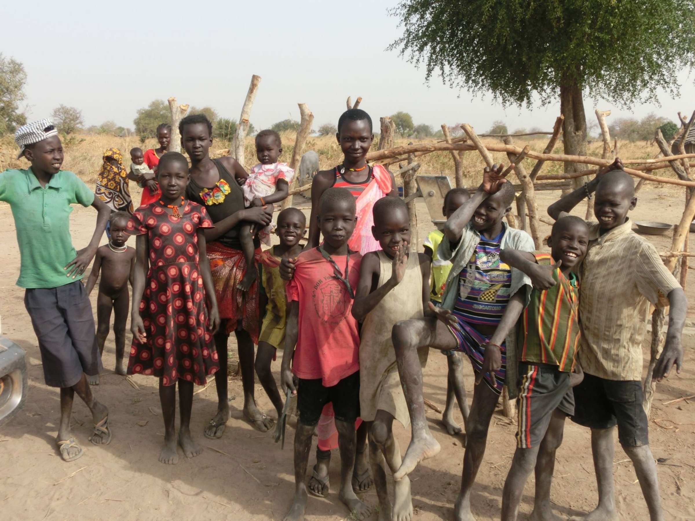 Kinder im Flüchtlingslager im Südsudan