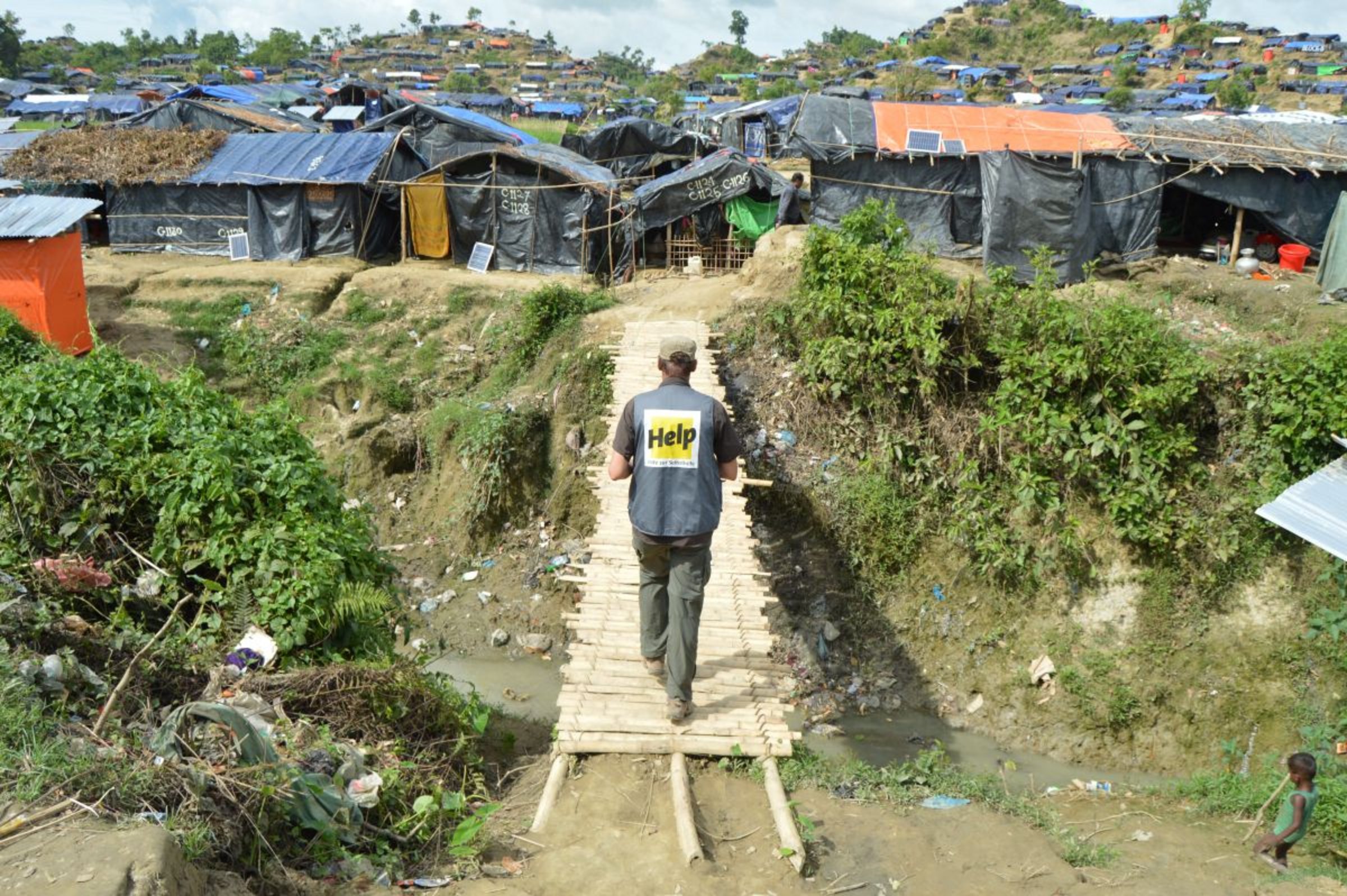 Spenden Bangladesch: Rohingya Flüchtlingslager in Cox's Bazar