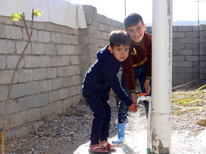 Spenden Irak: Verbesserung der Wasserversorgung