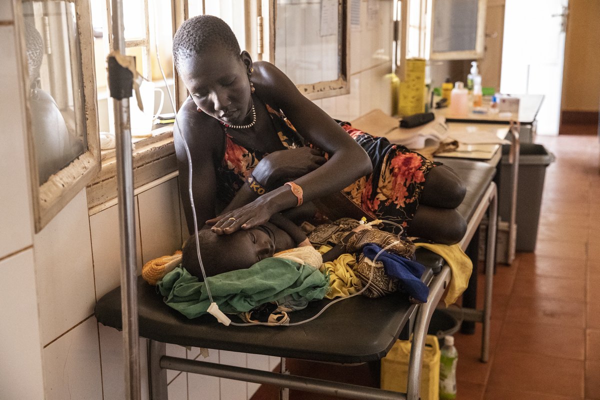 HIV Kranke im Krankenhaus im Südsudan