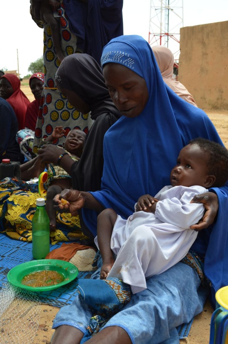 Ernährung von Kindern in Niger