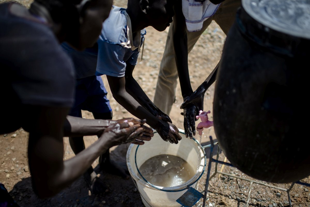 Händewaschen mindert die Übertragung von Cholera