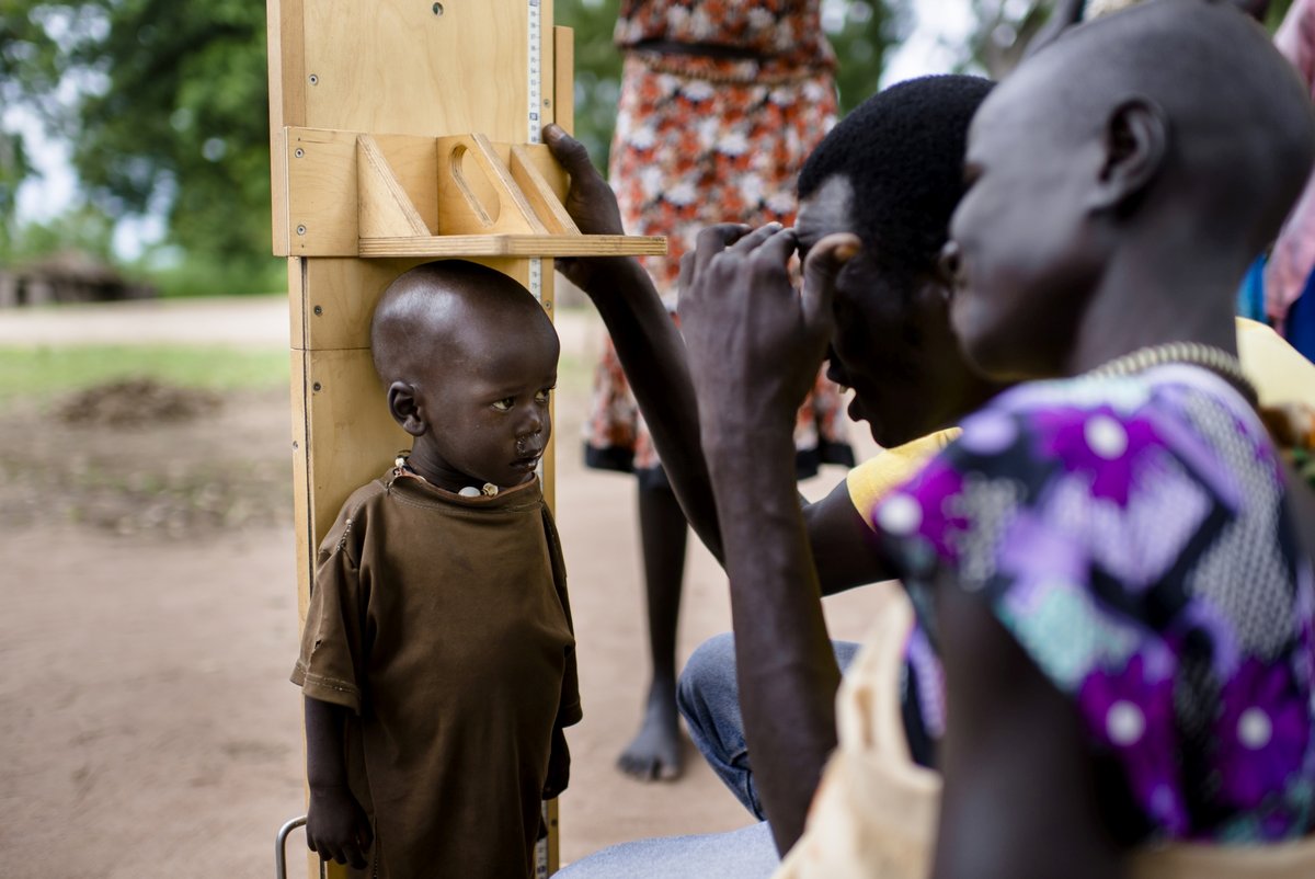 Gesundheitsversorgung für Kinder im Südsudan
