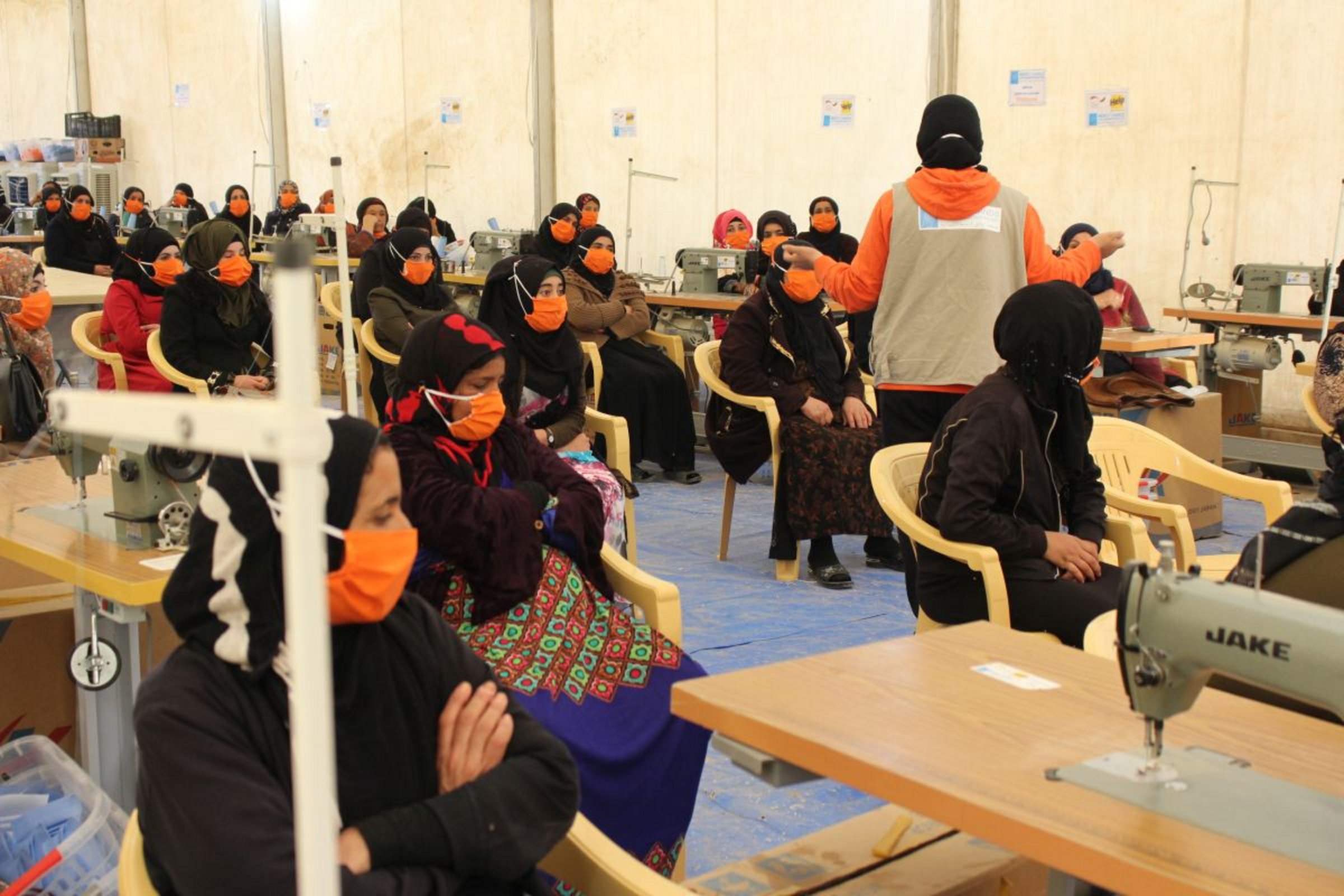 Spenden Irak: Die Frauen werden über sexualisierte Gewalt aufgeklärt