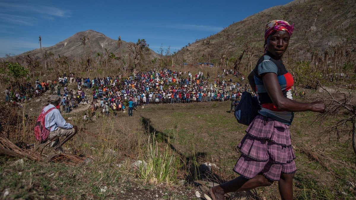 Die Menschen in Haiti sind auf Hilfe angewiesen