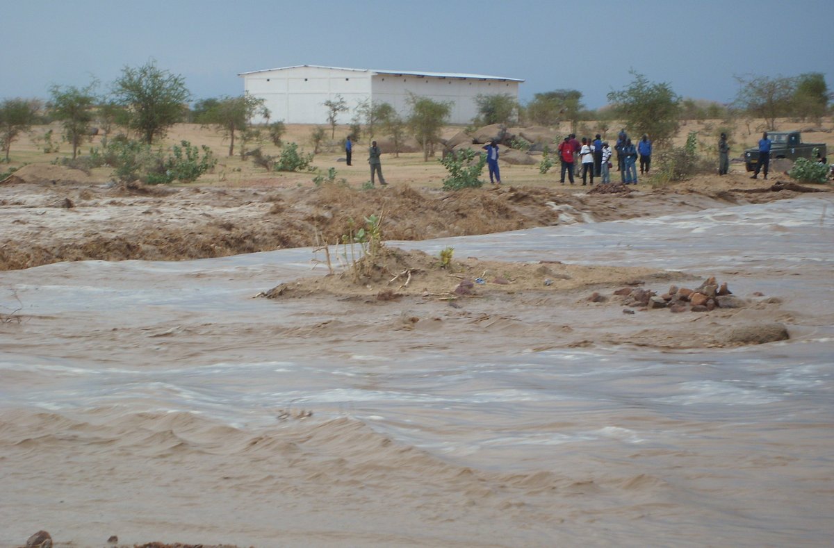 Flutwelle im Tschad