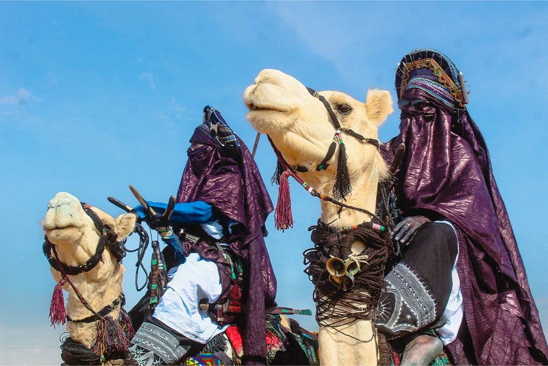 Nomaden beim Aïr-Festival in Niger