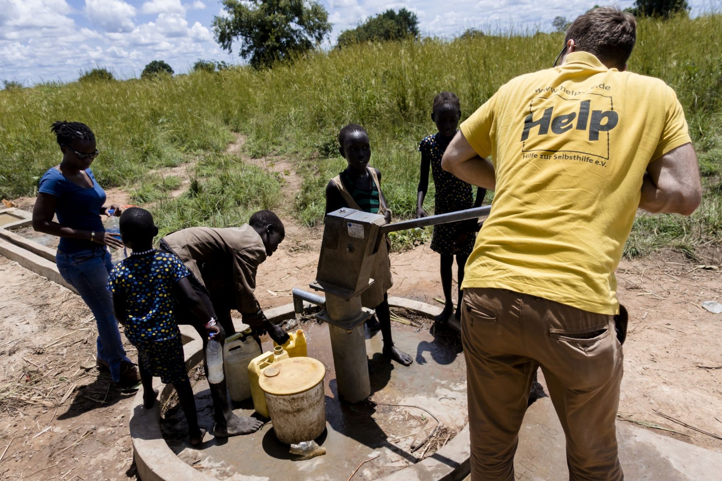 Brunnenbau im Südsudan