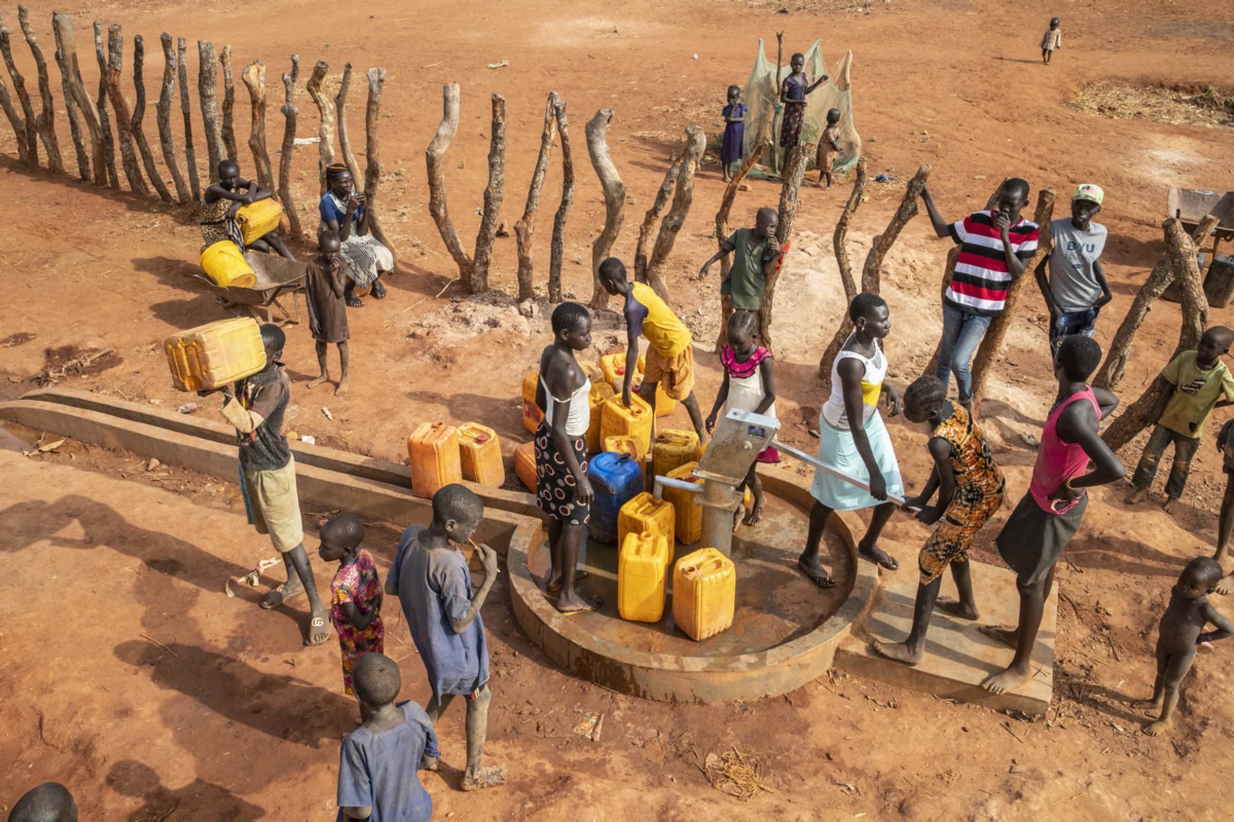 Brunnen im Südsudan