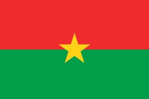 Fahne Burkina Faso