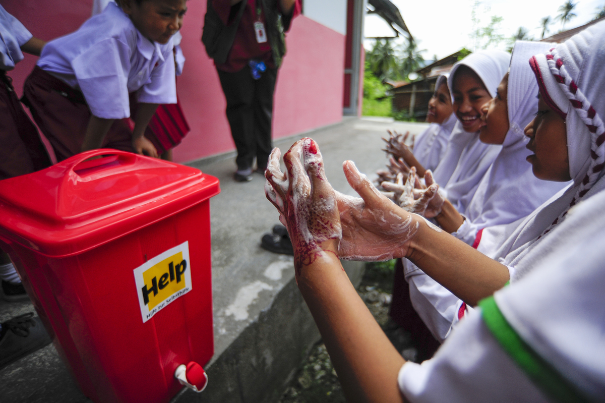 Spenden Indonesien: Hygiene fördern